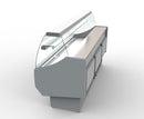 Coreco CVED-8-15-C Servierplatte aus gebogenem Glas, 1525 mm