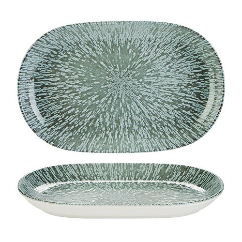 Academy Fusion Stellar Oval Serving Platter 28 x 18cm (11 x 7'') - Pack of 6