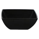 Classic Square Melamine Black Bowl 74ml / 2oz - Pack of 12