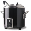 Black Heat and Hold Retro Soup Kettle