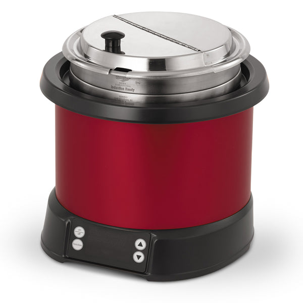 Red Mirage Countertop Induction Soup Kettle