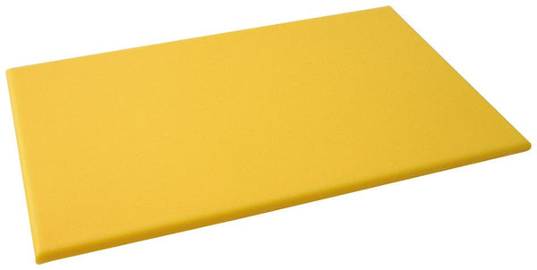 Gelbes Schneidebrett mit hoher Dichte (450 mm x 300 mm x 10 mm)