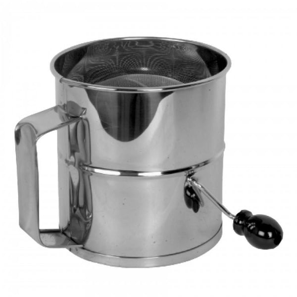 8 Cup Stainless Steel Flour Sifter - Kitchway.com