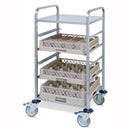 5 Rail Dishwasher Rack Trolley