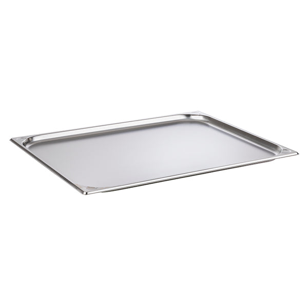 GN 2/1 Stainless Steel Gastronorm Container Pan 20mm Deep