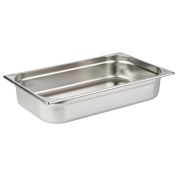 GN 1/1 Stainless Steel Gastronorm Container Pan 100mm Deep