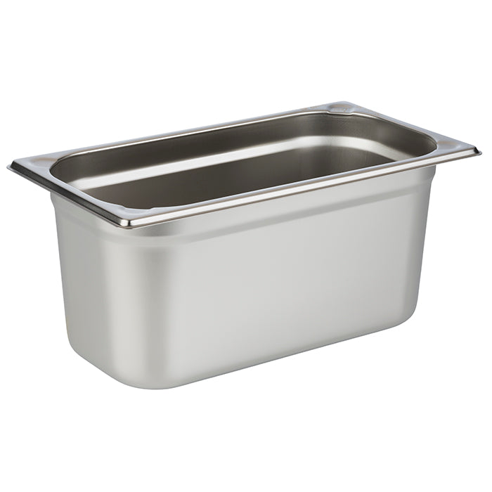 GN 1/3 Stainless Steel Gastronorm Container Pan 150mm Deep