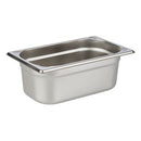 Set of 8 100mm GN 1/4 Gastronorm Containers