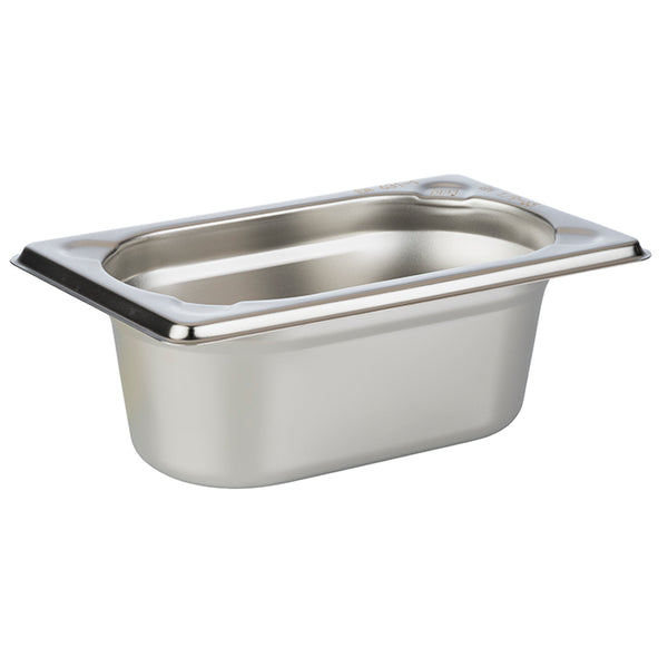 GN 1/9 Stainless Steel Gastronorm Container Pan 65mm Deep