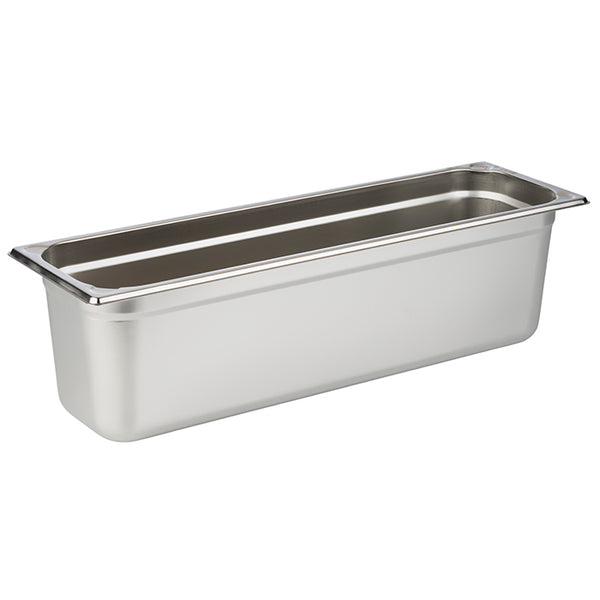 GN 2/4 Stainless Steel Gastronorm Container Pan 150mm Deep