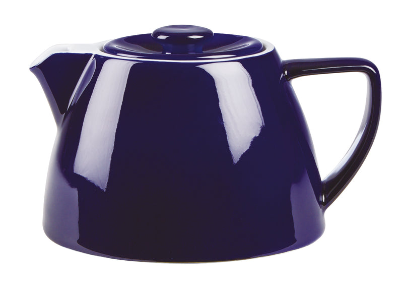 Costaverde Cafe Dark Blue Tea Pot 66cl / 23 oz - Pack of 6