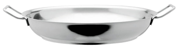 Artame Premium 18/10 Stainless Steel Paella Pan 28cm x 5cm 2.9Ltr
