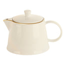 Line Gold Band Tea Pot 50cl - Pack of 6