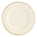Academy Event Gold Band Flat Plate 17cm - Pack of 6