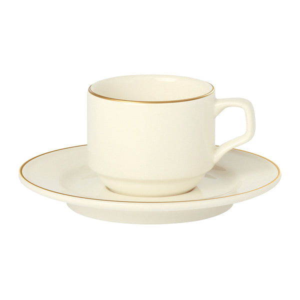 Academy Event Gold Band Espresso Cup 90ml- Pack of 6