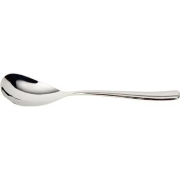 Elite 18/10 Stainless Steel Dessert Spoons - Pack of 12