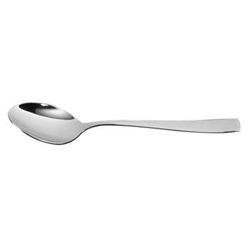Facet 18/10 Stainless Steel Tea Spoons - Pack of 12