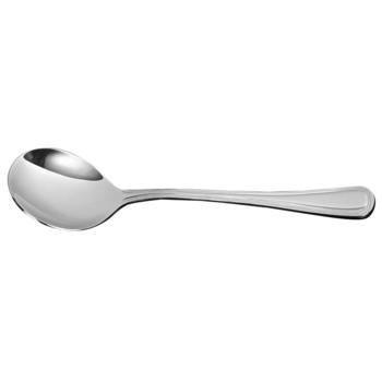Opal 18/10 Stainless Steel Soup Spoons - Pack of 12
