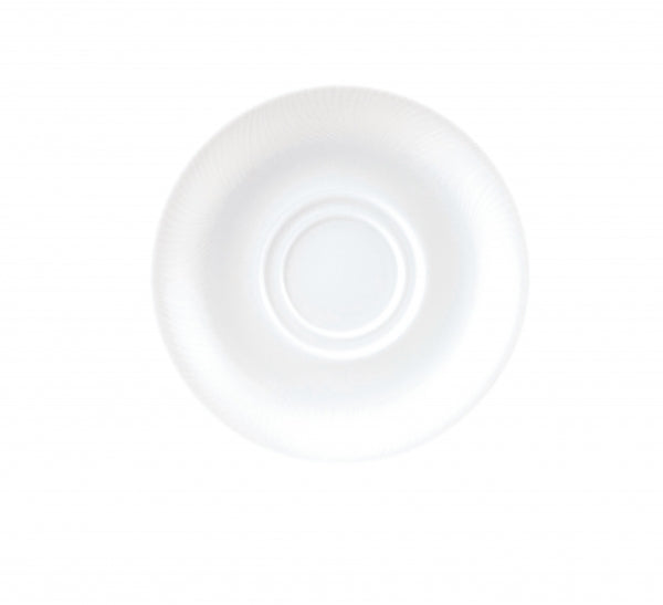Academy Lara Curve Double Well Saucer-15cm - Kitchway.com