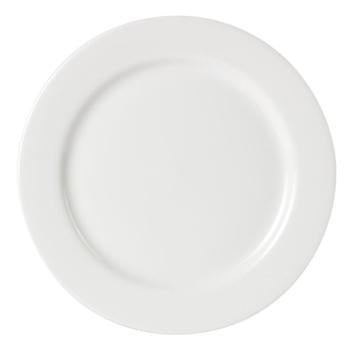 Australian Fine China Slimline Rimmed Plates - Kitchway.com