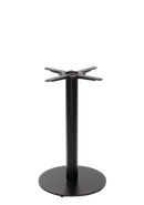 Runder Tischfuß aus schwarzem Gusseisen – mittelgroß – Esszimmerhöhe – 730 mm