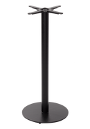 Runder Tischfuß aus schwarzem Gusseisen – Mittel/Groß – Poseurhöhe – 1050 mm