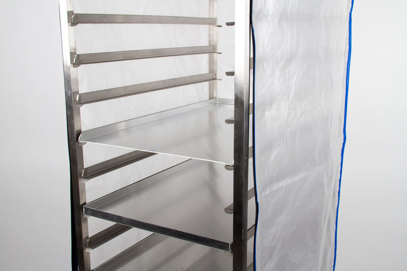 Reusable Bakery Rack Cover With Zip Fastening