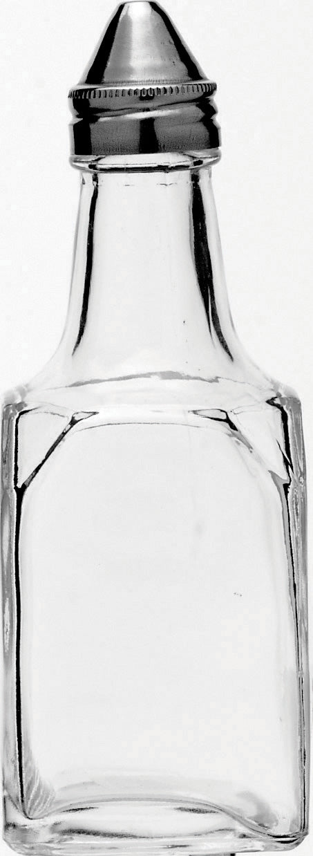 Utopia Square Vinegar Bottle, Stainless Steel Top - Pack of 48