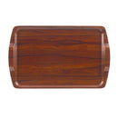 Zimmerservice-Tablett aus Walnussholz, 400 x 640 mm