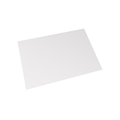 Fettdichte weiße Papierblätter 25,5 cm x 20,25 cm – Schachtel mit 500 Blatt
