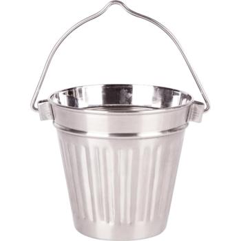 Ribbed Handled Pail 9.5cm x 9cm - Pack Of 6