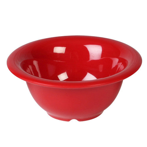 Melamine Pure Red Soup Bowl 296ml - Pack Of 12