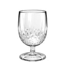 14,2 Unzen Cabo kurzer Weinkelch, transparent – ​​12er-Set