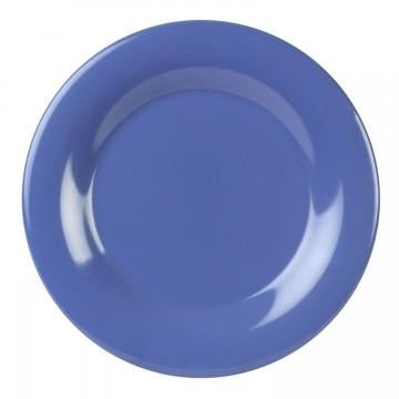Wide Rim Melamine Plate -12/Case - Kitchway.com