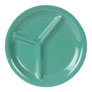 3-Compartment Melamine Plate-12/Case - Kitchway.com