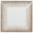 Quadratische Jazz-Teller aus Melamin, 200 mm (8 Zoll), mit Crackle-Finish-Rand