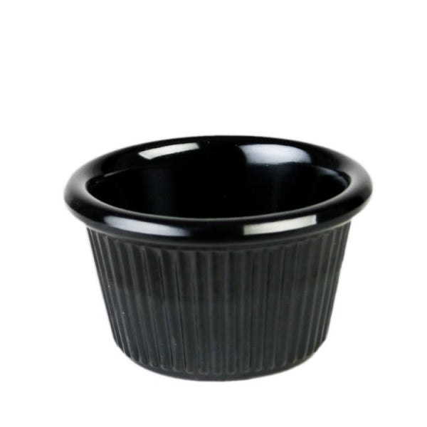 Fluted Melamine Ramekin-12/Case - Kitchway.com