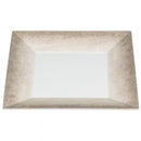 Jazz Square Melamine Plate with Crackle Finished Border-12/Case - Kitchway.com