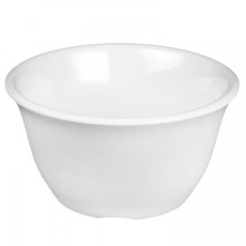 Melamine White Smooth Bouillon Cup-12/Case - Kitchway.com