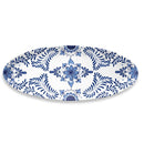 Plateau Ovale Cobalt Casita - Lot de 4
