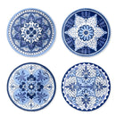 Cobalt Casita Assortiment de 4 Assiettes à Salade - Lot de 4 