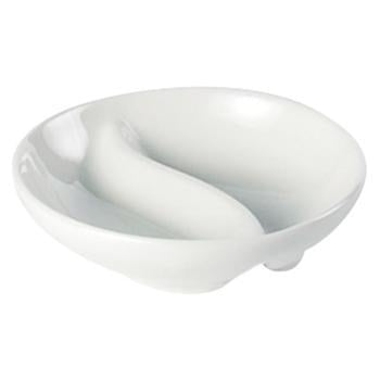 Chilli Dish Divided - 9cm - Kitchway.com