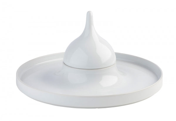 Costa-Verde Universal Tasting Plate with Cloche-24cm - Kitchway.com