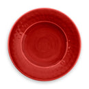 Crackle Glaze Salad Plate Red - Set of 12
