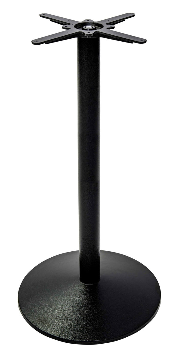 Black cast iron dome table base - Large - Poseur height - 1080 mm
