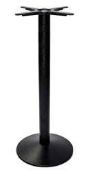 Black cast iron dome table base - Medium - Poseur height - 1080 mm