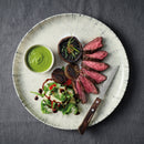 Enigma Drift Fine China Coupe Plate 31cm / 12 ¼" - Pack of 6