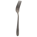 Utopia Turin Black 18/0 Table Fork - Pack of 12