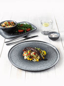 Porcelite Aura Flare Flat Plates 30cm / 11 ¾â - Pack of 6