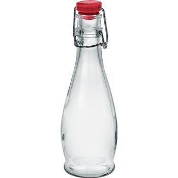 Borgonovo Indro Bottle Red Lid 335ml - Pack of 6